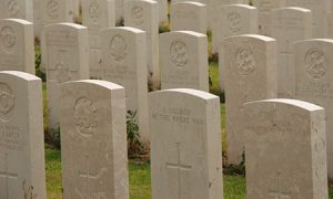 World War I graves