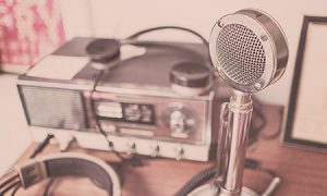a radio for word of the week