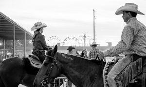 Cowboy in chaps