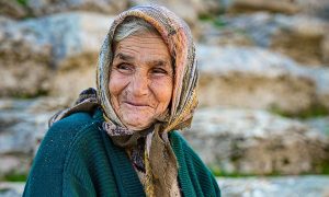 Elderly Spanish lady